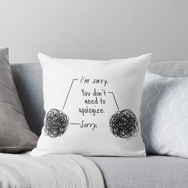 Item preview, "Sorry" (scribbles) designed and sold by misslovelymess.