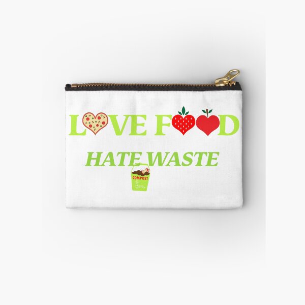 Item preview, Love food, hate waste, for the food lover, eco warrior, activist, stop food waste designed and sold by Hollyharry.