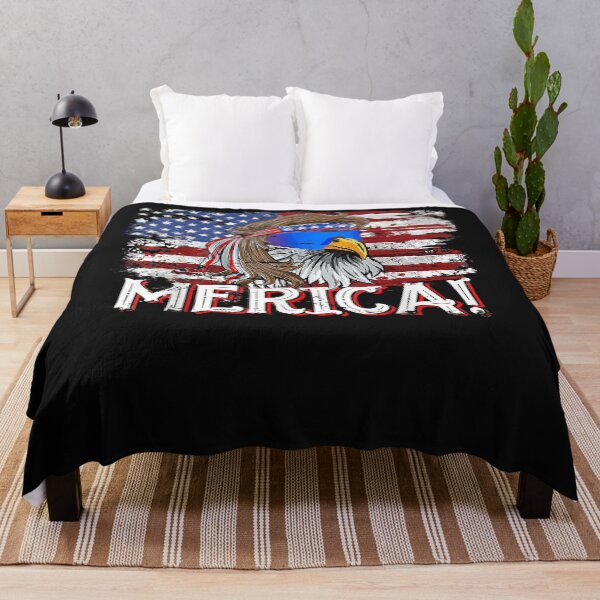 Item preview, Eagle Mullet 4th Of July Tee Funny USA American Flag Merica designed and sold by Evrard123123.