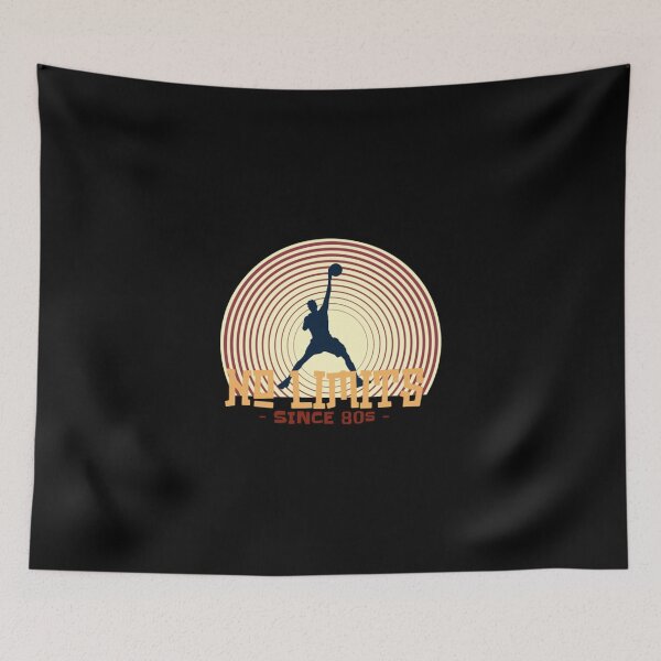 Item preview, No Limits Since 80's Basketball Essential T-Shirt designed and sold by laureljusjv.