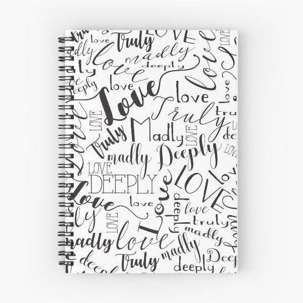 Item preview, Truly, madly, deeply designed and sold by JoniandCo.
