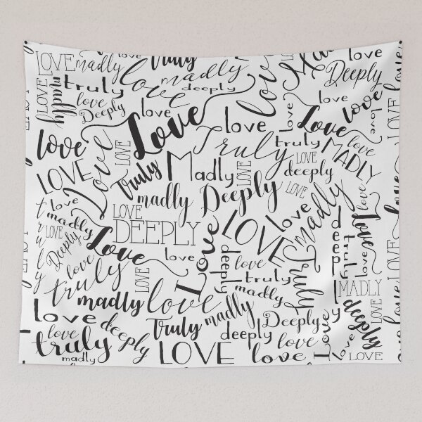 Item preview, Truly, madly, deeply designed and sold by JoniandCo.