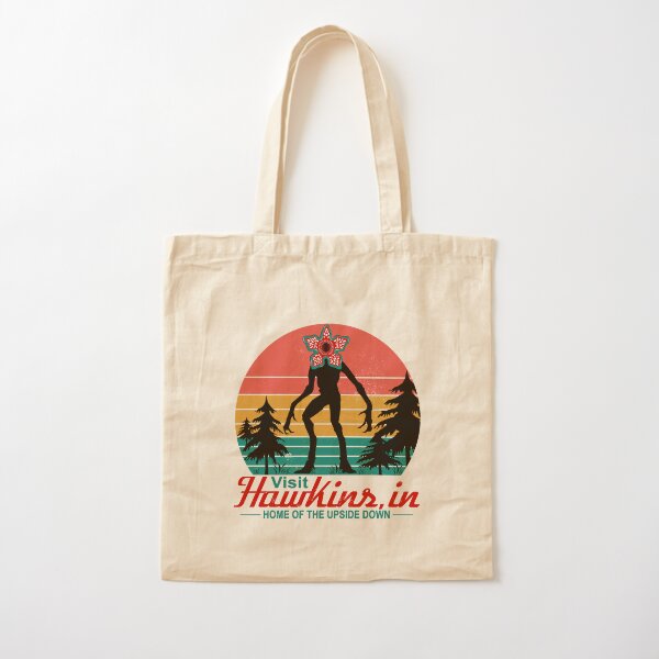 DEMODOG Stranger things Cotton Tote Bag