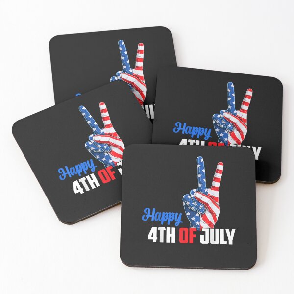 Item preview, Happy 4th of July Peace America Independence Day Patriot USA designed and sold by Evrard123123.
