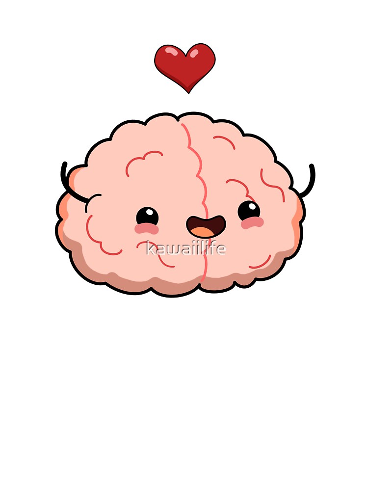 Kawaii Brain Kids T-Shirt for Sale by kawaiilife