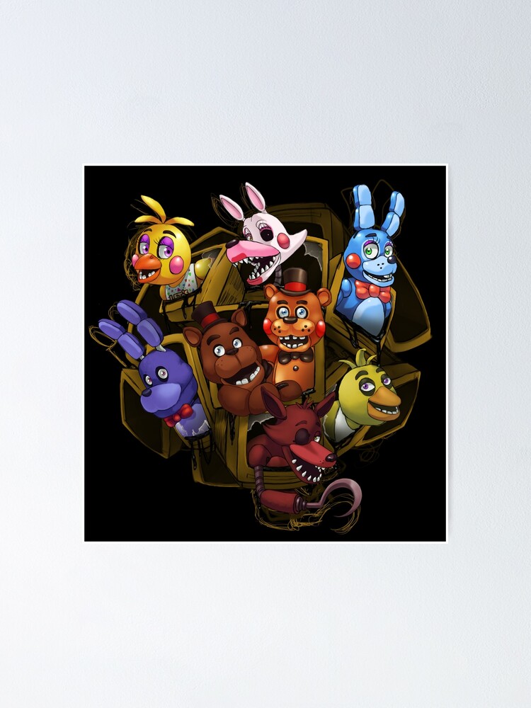Five Nights at Freddy's 2 Poster for Sale by scittykitty