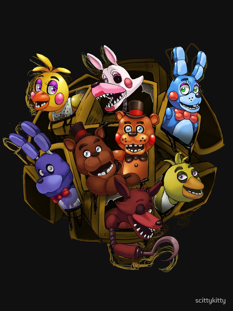 FIVE NIGHTS AT FREDDYS 2 FREE ROAM WITH FRIENDS IS CHAOS 