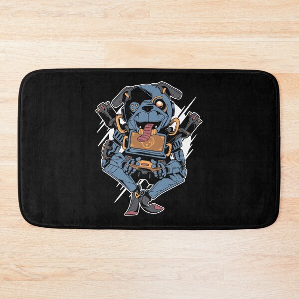 Item preview, Pug Robot Pathfinder Racerback Tank Top designed and sold by addeoovrteqt.