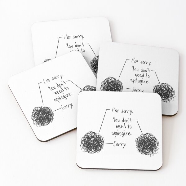 Item preview, "Sorry" (scribbles) designed and sold by misslovelymess.