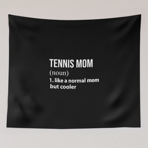 Item preview, Tennis Mom Like A Normal Mom But Cooler Sticker designed and sold by verarheaf9.