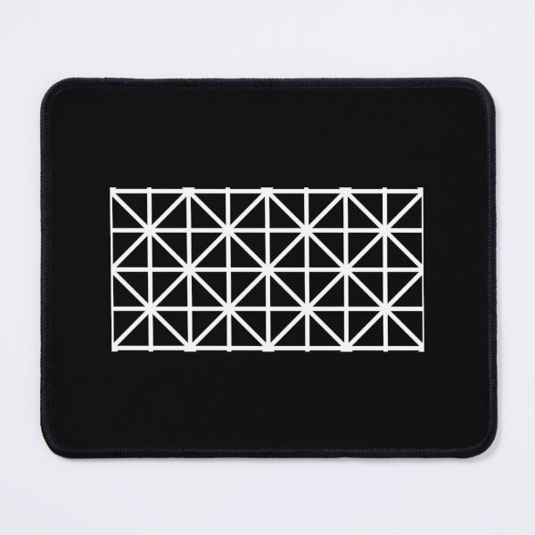 Item preview, Grid Complex Dark 1 Mouse Pad designed and sold by kimmesajgreh.