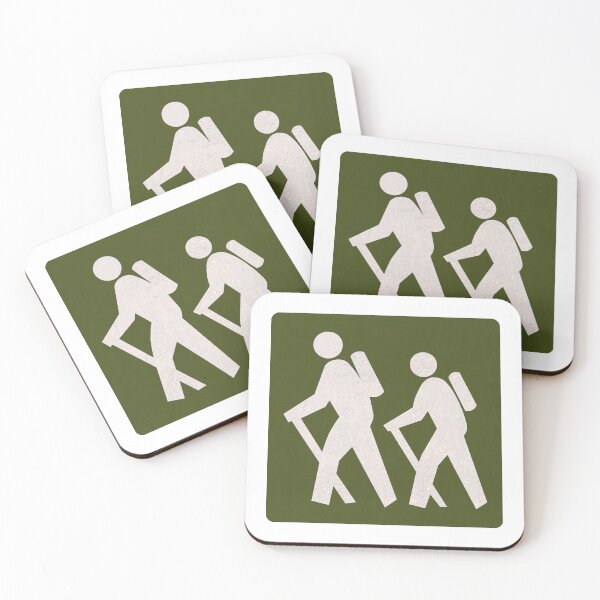 Item preview, Outdoor Recreational Backbacking Road Sign Sticker designed and sold by CrisNoda.