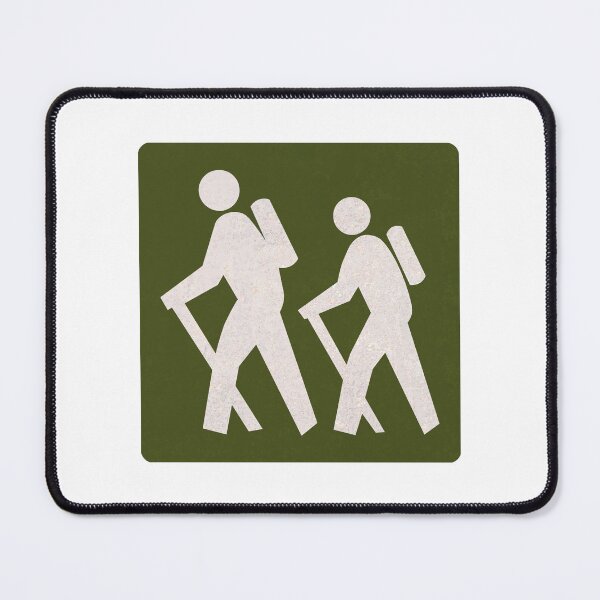 Item preview, Outdoor Recreational Backbacking Road Sign Sticker designed and sold by CrisNoda.