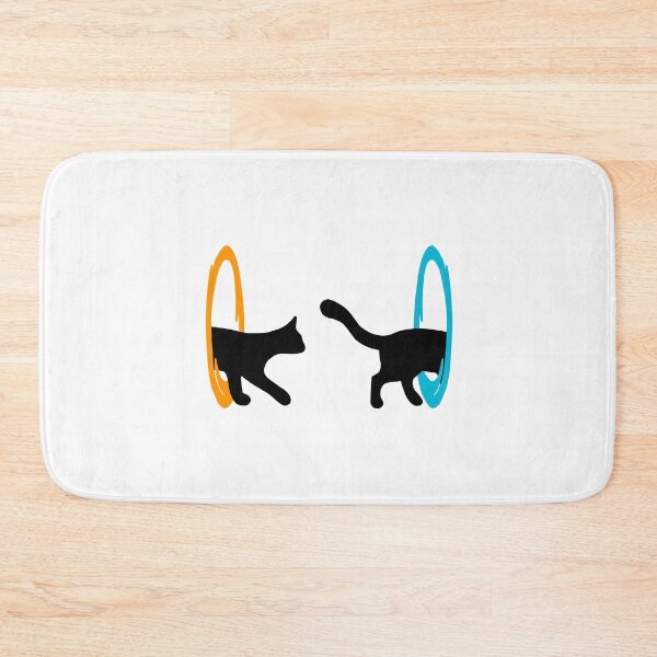 Item preview, Portal cat Sticker designed and sold by CrisNoda.