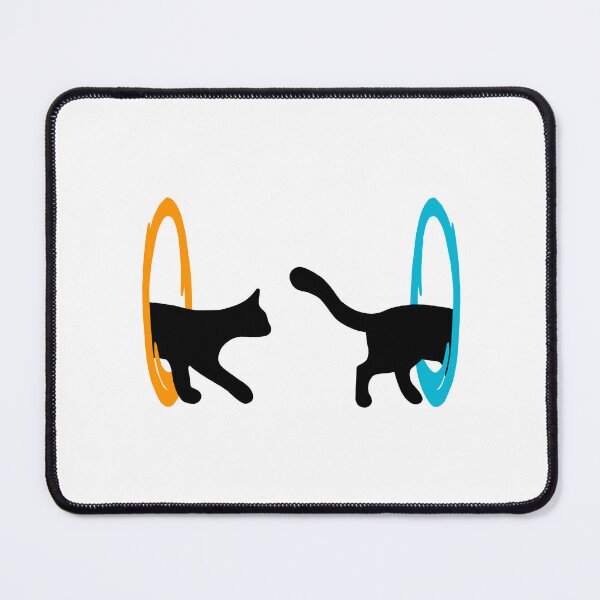 Item preview, Portal cat Sticker designed and sold by CrisNoda.