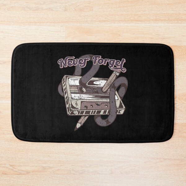 Item preview, Retro Music Cassette Never Forget designed and sold by CrisNoda.