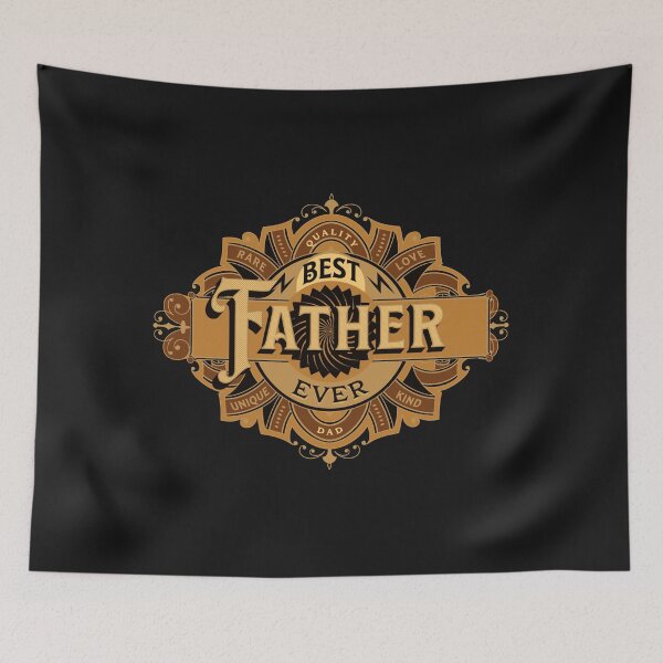 Item preview, Fathers Day Dad Best Father designed and sold by CattlettArt.