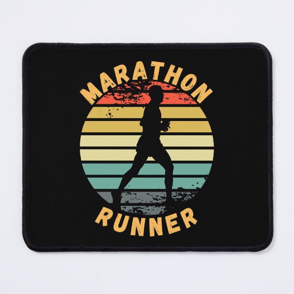 Item preview, Marathon Runner Silhouette Sunset designed and sold by NoSpecialShop.
