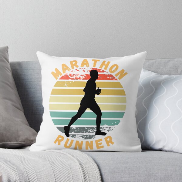 Item preview, Marathon Runner Silhouette Sunset designed and sold by NoSpecialShop.