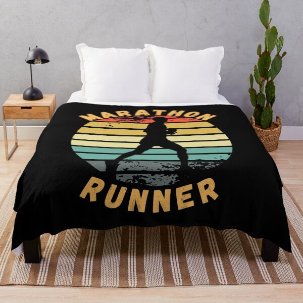 Item preview, Marathon Runner Silhouette Sunset designed and sold by NoSpecialShop.