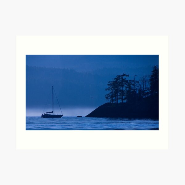 Blue Mist Art Print
