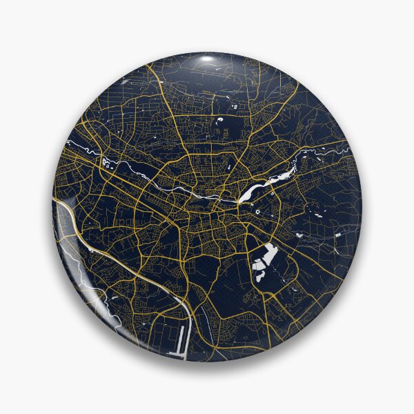 Item preview, Nuremberg City Map Germany - Gold Art Deco designed and sold by deMAP.
