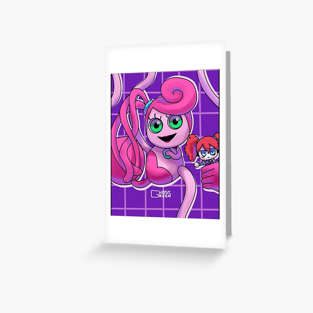 Poppy Playtime Mommy Long Legs Poster Greeting Card For Sale By Mcguffooleyv Redbubble 