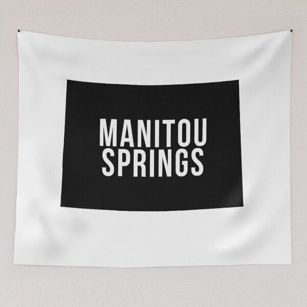 Item preview, Manitou Springs, Colorado Silhouette designed and sold by CartoCreative.