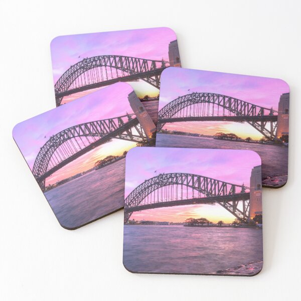 Item preview,  Sydney Harbour Bridge Purple Dawn designed and sold by travelforest.