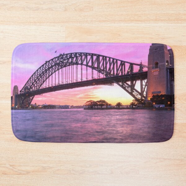 Item preview,  Sydney Harbour Bridge Purple Dawn designed and sold by travelforest.