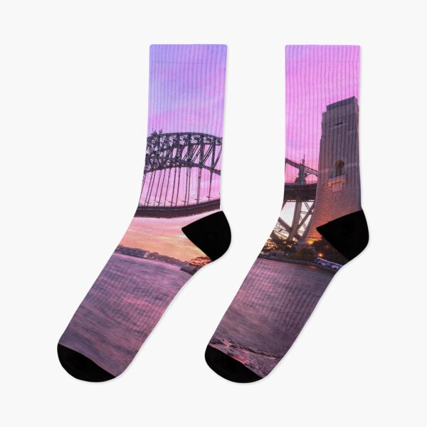 Item preview,  Sydney Harbour Bridge Purple Dawn designed and sold by travelforest.