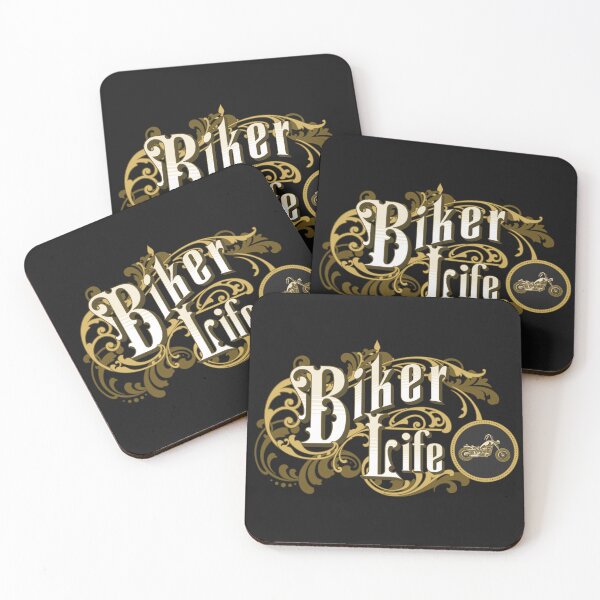 Item preview, Biker Life Motorbike Motorcycle designed and sold by CattlettArt.