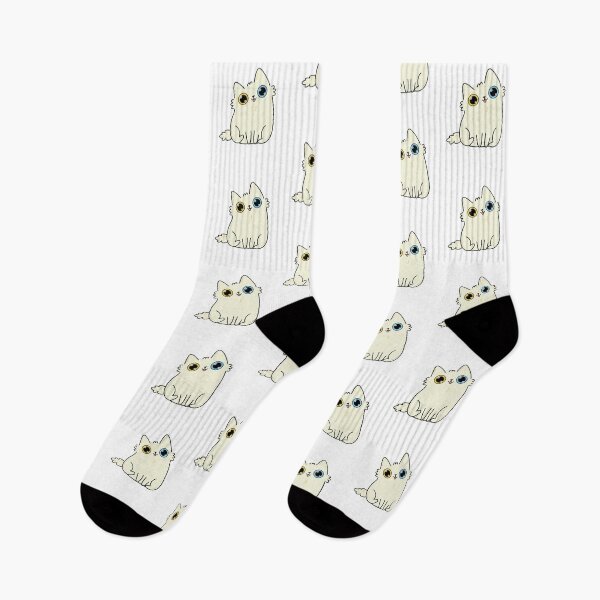 Item preview, Kawaii White Cat designed and sold by kawaiilife.