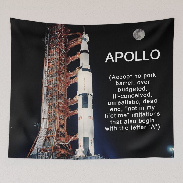 Aperçu de l'œuvre APOLLO n'accepte aucune imitation créée et vendue par DEL-Productions.