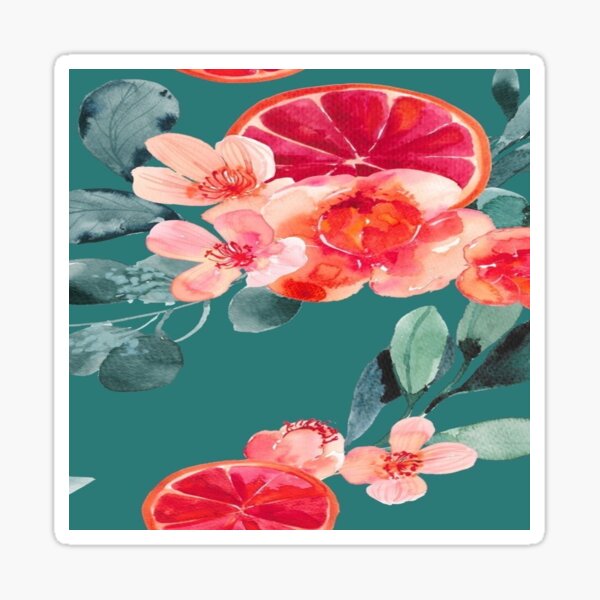 "Fruits" Sticker for Sale by cocoongirl Redbubble