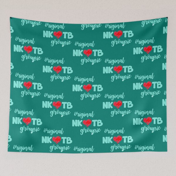 Item preview, Funny Man Nkotb Kids New On Shirt The Blocks Blue Awesome For Music Fans   designed and sold by Seams2BeShirts.