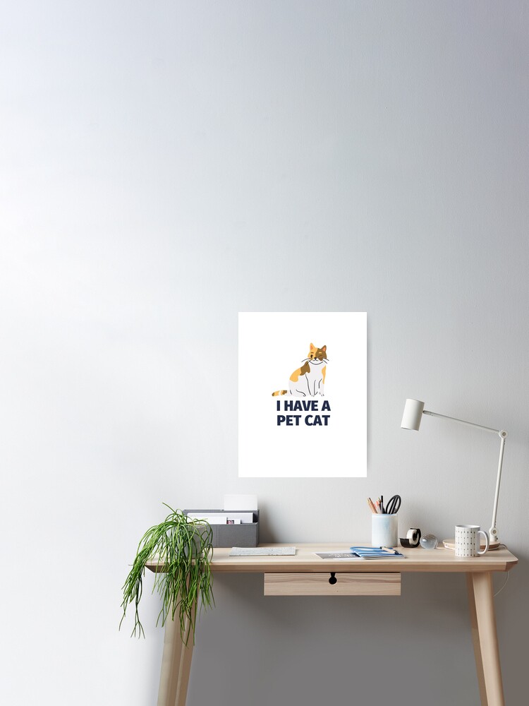 Cute cat  Poster for Sale by Wicmarts