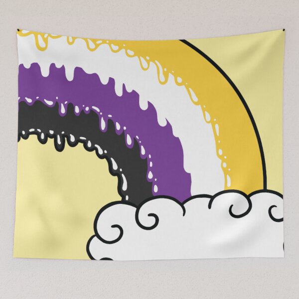 Item preview, Non-Binary Rainbow designed and sold by SavageHeroes.