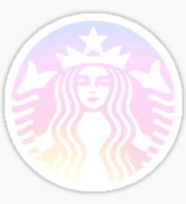 Ombre Sunset Starbucks Sticker