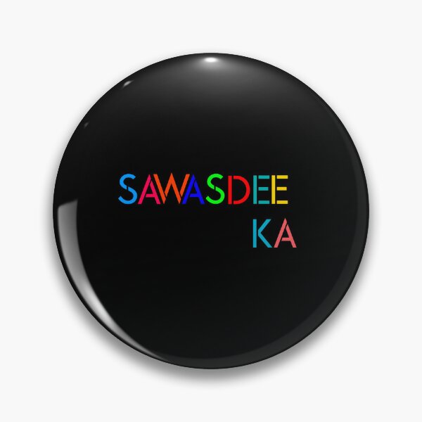Item preview, Sawasdee Ka thai hello classic greetings designed and sold by UniqueDesignHub.