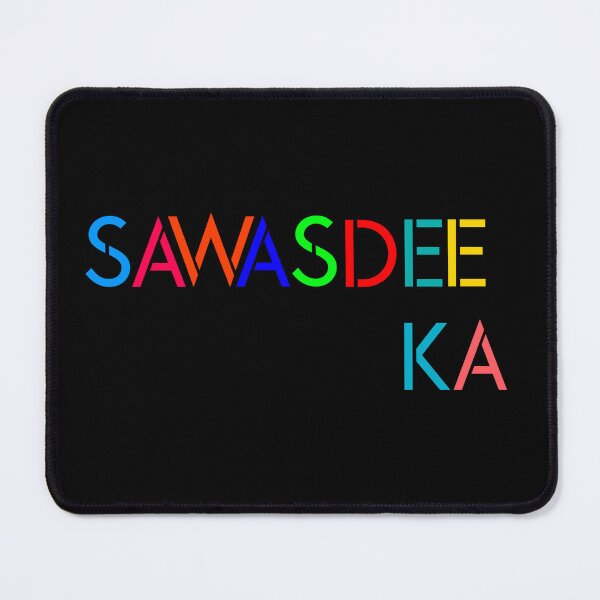 Item preview, Sawasdee Ka thai hello classic greetings designed and sold by UniqueDesignHub.