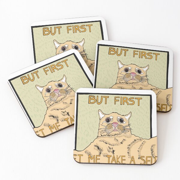 Item preview, cat selfie meme designed and sold by Dansttudio ..