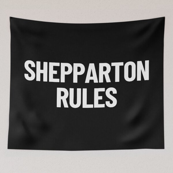 Item preview, Shepparton Rules Victoria Australia Capital City designed and sold by Legit Hooligan.