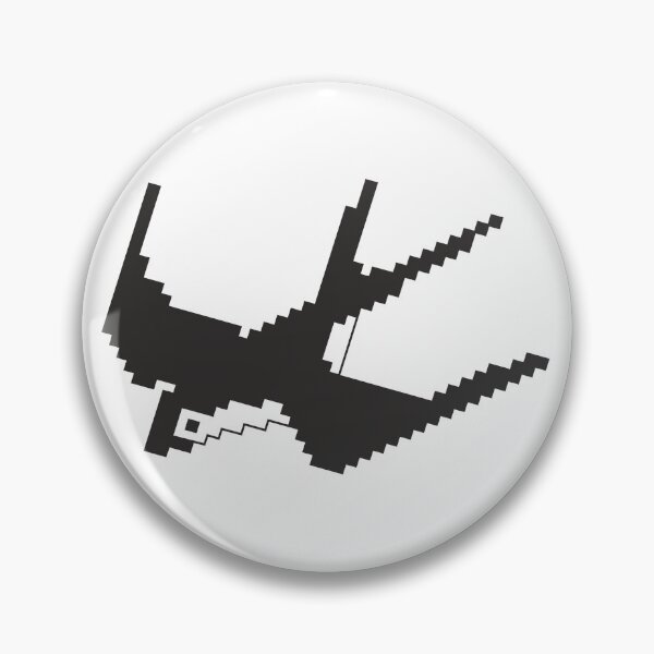 Item preview, Cute Swallow pixel art (,black print) designed and sold by Aceofspace3000.