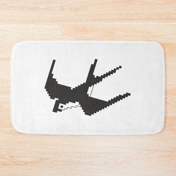 Item preview, Cute Swallow pixel art (,black print) designed and sold by Aceofspace3000.
