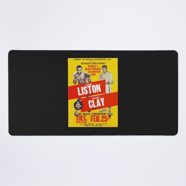 Item preview, Cassius Clay (Ali) vs Sonny Liston - February 25th, 1964 Classic designed and sold by caslinidsch.