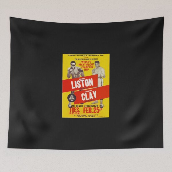 Item preview, Cassius Clay (Ali) vs Sonny Liston - February 25th, 1964 Classic designed and sold by caslinidsch.