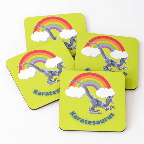 Item preview, Karatesaurus in Rain Kids - Karatesaurus designed and sold by Badowolf.