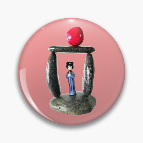 Item preview, Japanese Art Design With Stones designed and sold by Bagsyrose.