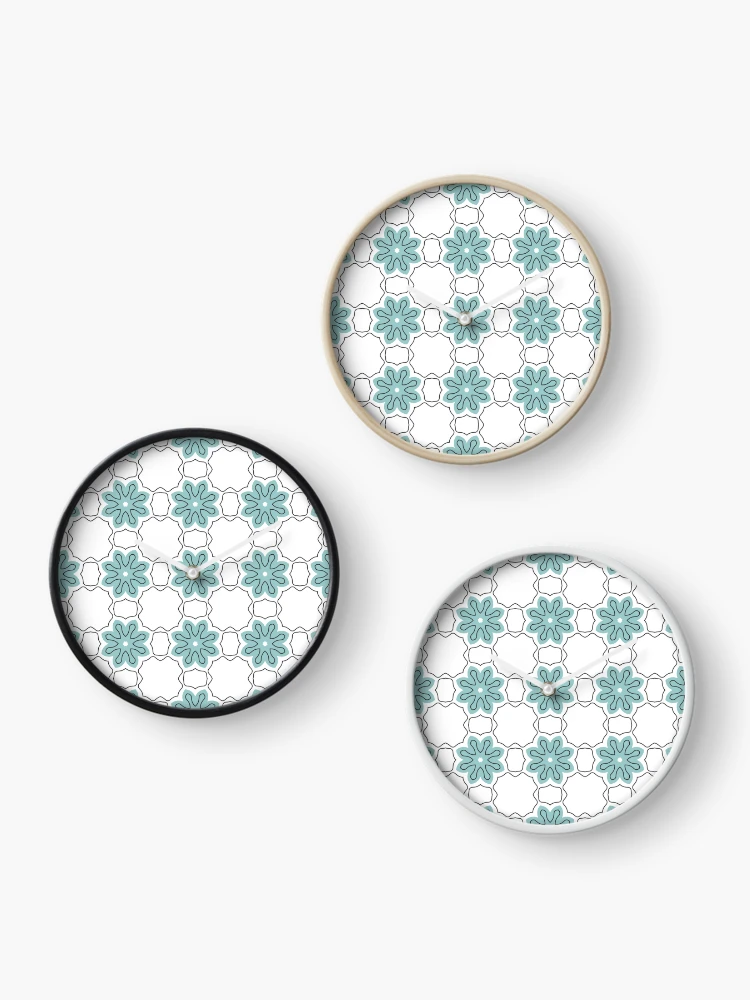 Thumbnail 3 of 4, Clock, Pattern Design designed and sold by RED FIR.